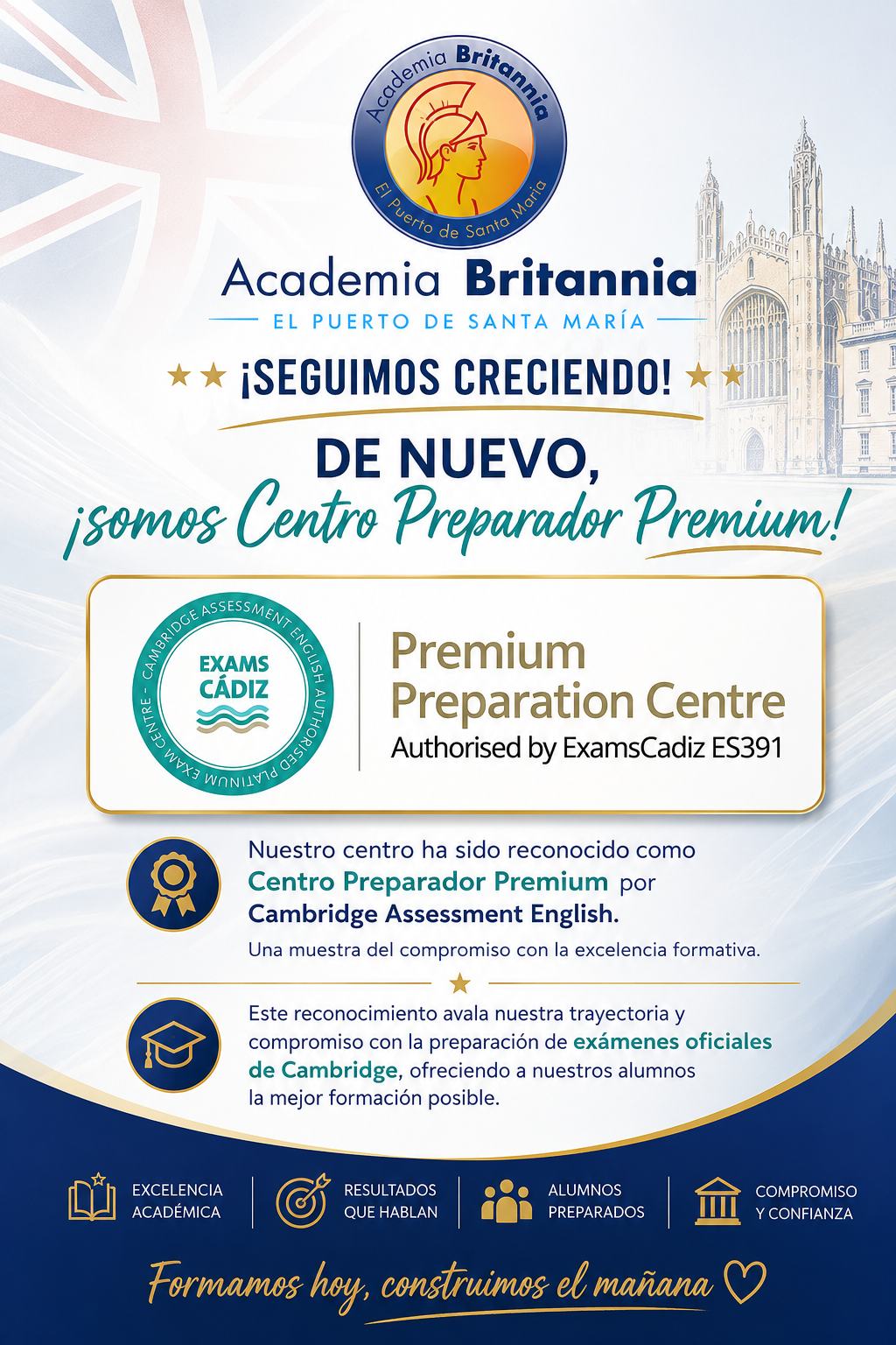 Centro Preparador PREMIUM Cambridge