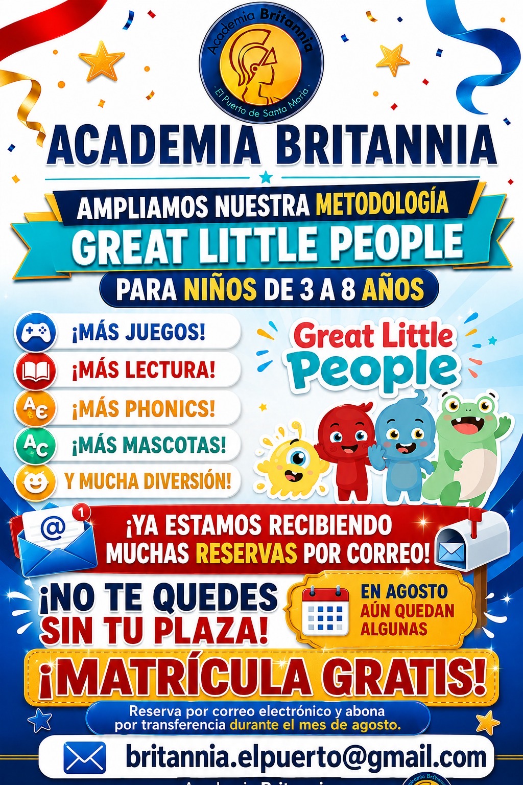 Incorporamos la Metodologia Great Little People en nuestros cursos para Kids